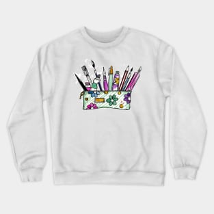 Brush Case Watercolor Crewneck Sweatshirt